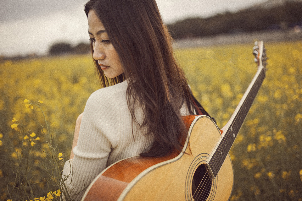 森系女生小清新治愈系图片 爱情已收局了,你的心也渐远了