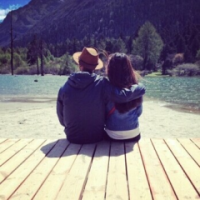 情侣风景头像一对 唯美情侣专用微信头像