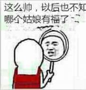 照镜子表情包