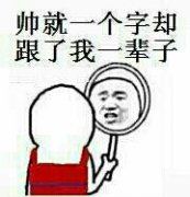 照镜子表情包