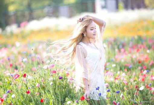 很养眼的女生小清新大图 对你的爱我照单全收,只是消化不易