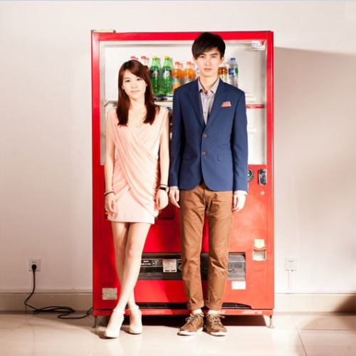 超雷人幸福的情侣装互换图 带我们飞翔，带我们寻找天堂和希望