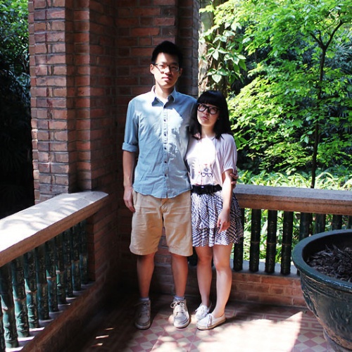 超雷人幸福的情侣装互换图 带我们飞翔，带我们寻找天堂和希望