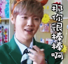 奔跑吧鹿晗表情包