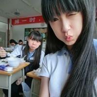 校服女生你爱吗 可爱长发女生微信个性头像