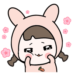 蛙哥兔姐萌萌哒表情包