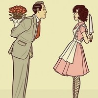 怪异另类的重口味个性头像大全 别爱得那么轻易又恨得那么盲目