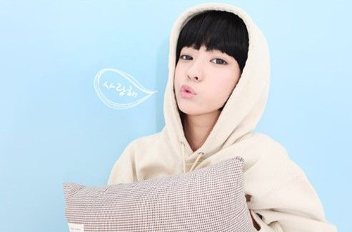 卖萌可爱的韩版女生优美图 我对你的爱,反而让你对我生厌
