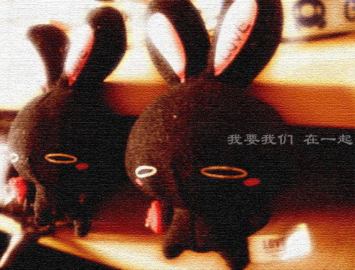 浪漫情侣清爽图片:遇见了你,我很幸福快乐