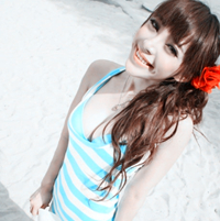 2017微信姐妹头像一左一右 最美的是你在我身边