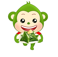 超萌栗子猴表情包