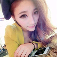 网络人气美女微信头像_眼眸里印不出你的温柔