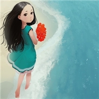 2017可爱卡通的微信女生头像 喜欢下雨的清晨