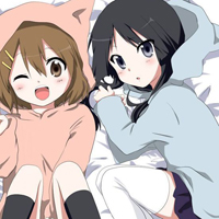 最新可爱姐妹卡通头像 好看的闺蜜动漫微信双人头像