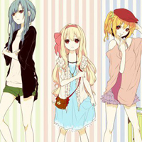 最新可爱姐妹卡通头像 好看的闺蜜动漫微信双人头像