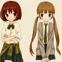 最新可爱姐妹卡通头像 好看的闺蜜动漫微信双人头像