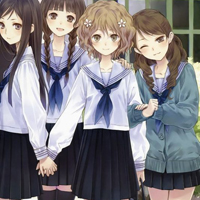 最新可爱姐妹卡通头像 好看的闺蜜动漫微信双人头像