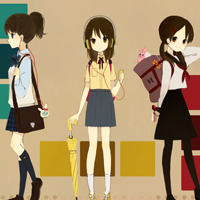 最新可爱姐妹卡通头像 好看的闺蜜动漫微信双人头像