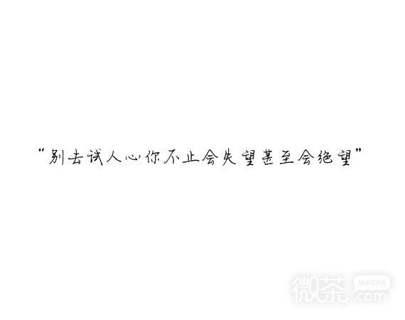 凌：最终鸟倦归栖你我有始无终.