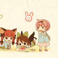 最新可爱姐妹卡通头像 好看的闺蜜动漫微信双人头像