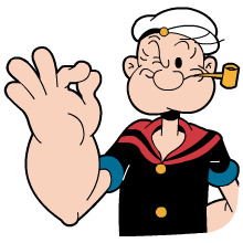 大力水手动态表情包