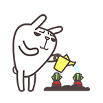 翔通动漫屌丝兔表情包