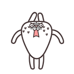 翔通动漫屌丝兔表情包