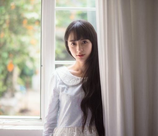 复古伤感个性好看女生大图 如果爱我,请许我天长地久甜蜜一世