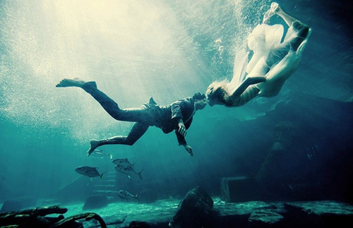 深海美景个性风景大图美腻了 爱如桥梁，把心通向了五湖四海