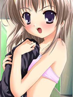 楚楚动人的卡通美女 可爱的手机图片壁纸 好看的动漫图图