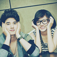 唯美小清新微信情侣头像一左一右_兜兜转转我回到你身边