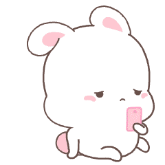 萌萌哒的欢乐兔表情包