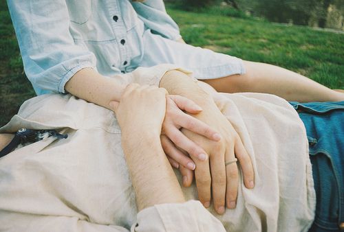 情侣恩爱意境浪漫的空间美图 跳出了你掌心的我,有了更纯美的爱情