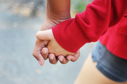 情侣恩爱意境浪漫的空间美图 跳出了你掌心的我,有了更纯美的爱情