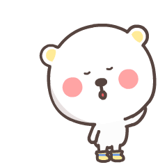 萌萌的小豆熊表情包