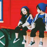 2017最新小孩超萌小清新可爱情侣头像 初见已心动宠爱便一生