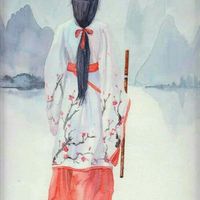 2017有意境的古风悲伤头像女 这一生都不会再为你回头