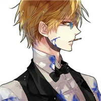 微信头像男生手绘侧脸精选 绊你这么久只是因为中意你