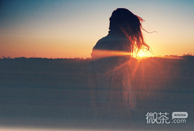 暖色系夕阳美景lomo唯美图片 爱本是赌，只是身不由己