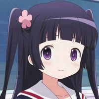 卡通头像女生可爱萌清新可爱 音乐这东西开心时入耳伤心时入心