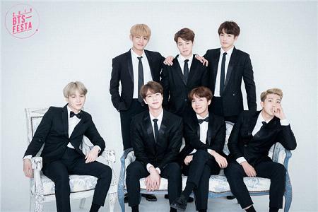 防弹少年图案帅气图片精选 bts festa 2017