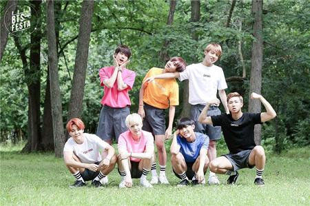 防弹少年图案帅气图片精选 bts festa 2017
