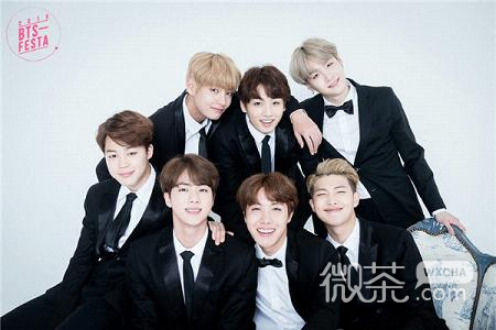 防弹少年图案帅气图片精选 bts festa 2017