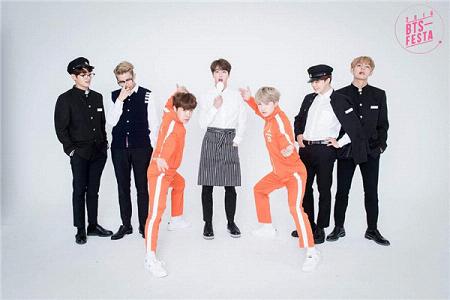 防弹少年图案帅气图片精选 bts festa 2017