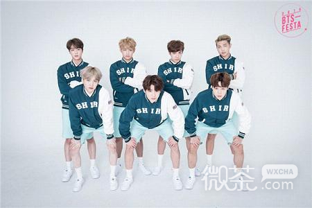 防弹少年图案帅气图片精选 bts festa 2017