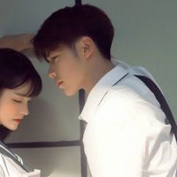 幸福的情侣头像一男一女2017 微风不燥你眼角带笑