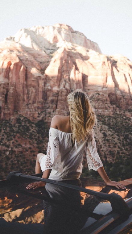 空间背影图片女生欧美精选2017 瘦下来连背影都超美