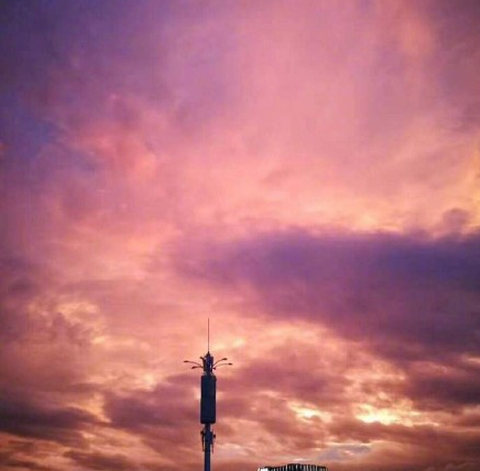 雨后南京晚霞惊艳朋友圈 南京唯美晚霞风景图片浪漫系列