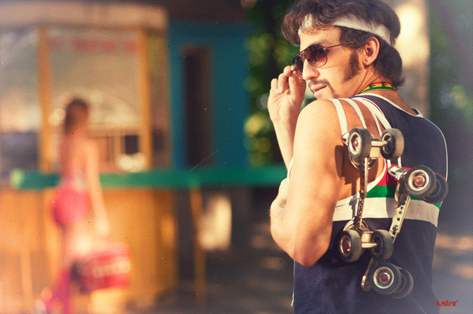 复古时尚，很有趣的摄影作品，很经典60s，莫名就勾起人的一种记忆美