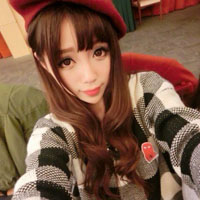 长发女生可爱头像 一退再退只会让人得寸进尺